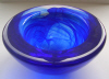 Atoll medium blue bowl